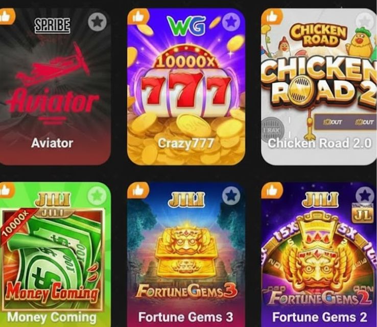 Popular Games Available in 288 Win Game