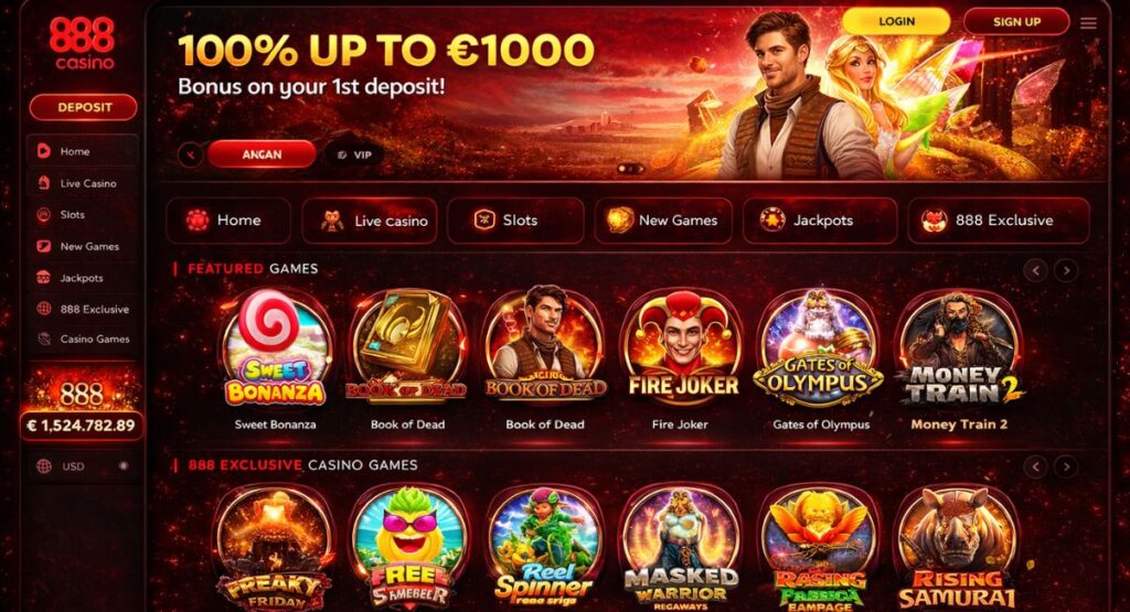 How 888 Casino Works