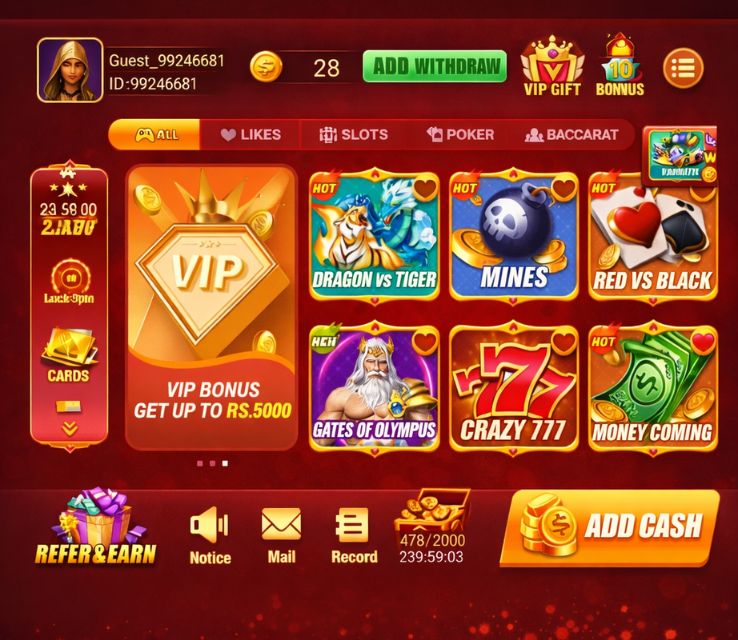 Pkr98 Game Casino Categories