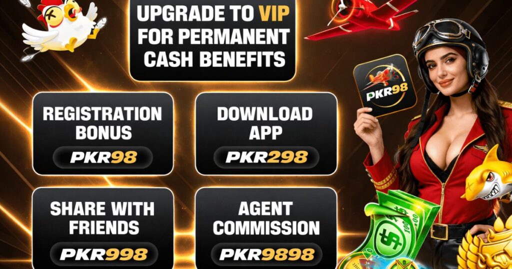 Rewards & Referral System of PKR98 Game