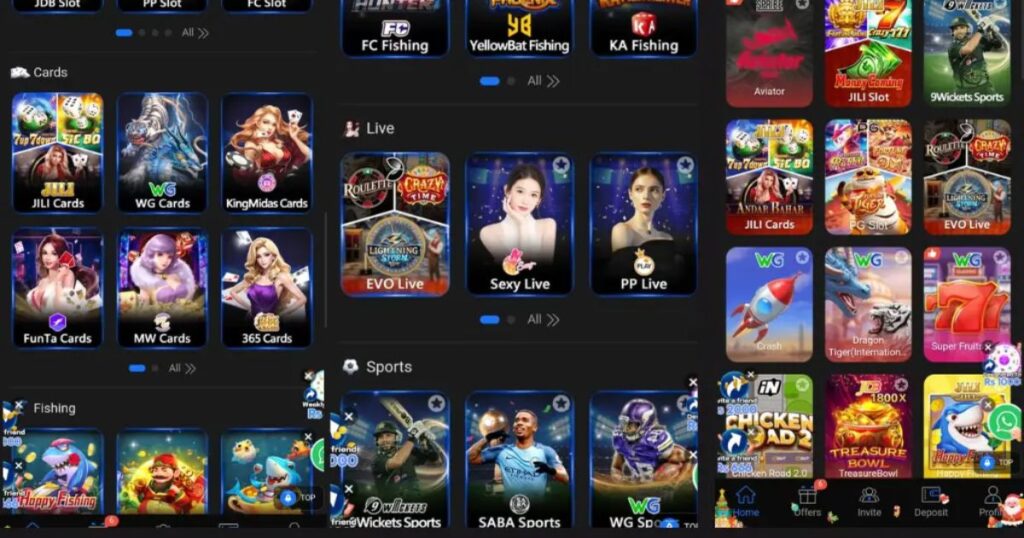 Game Categories Inside 666w
