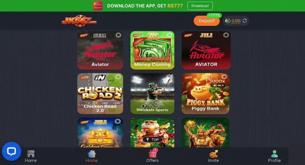 JK667 Game App