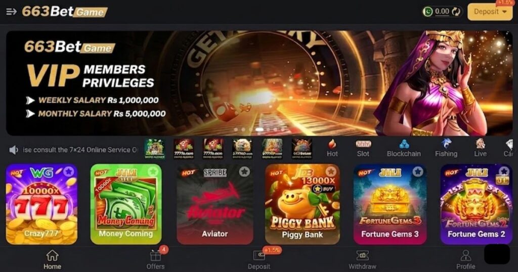 663BET Game Download