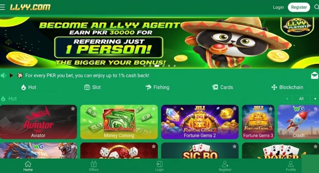 LLYY online earning game